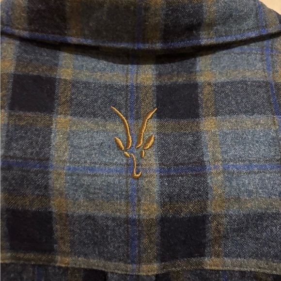 Ibex Plaid Women's snap up shirt size xs - Picture 6 of 7